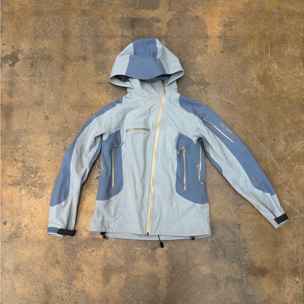 Arc'teryx Blue and Gray Utility Jacket